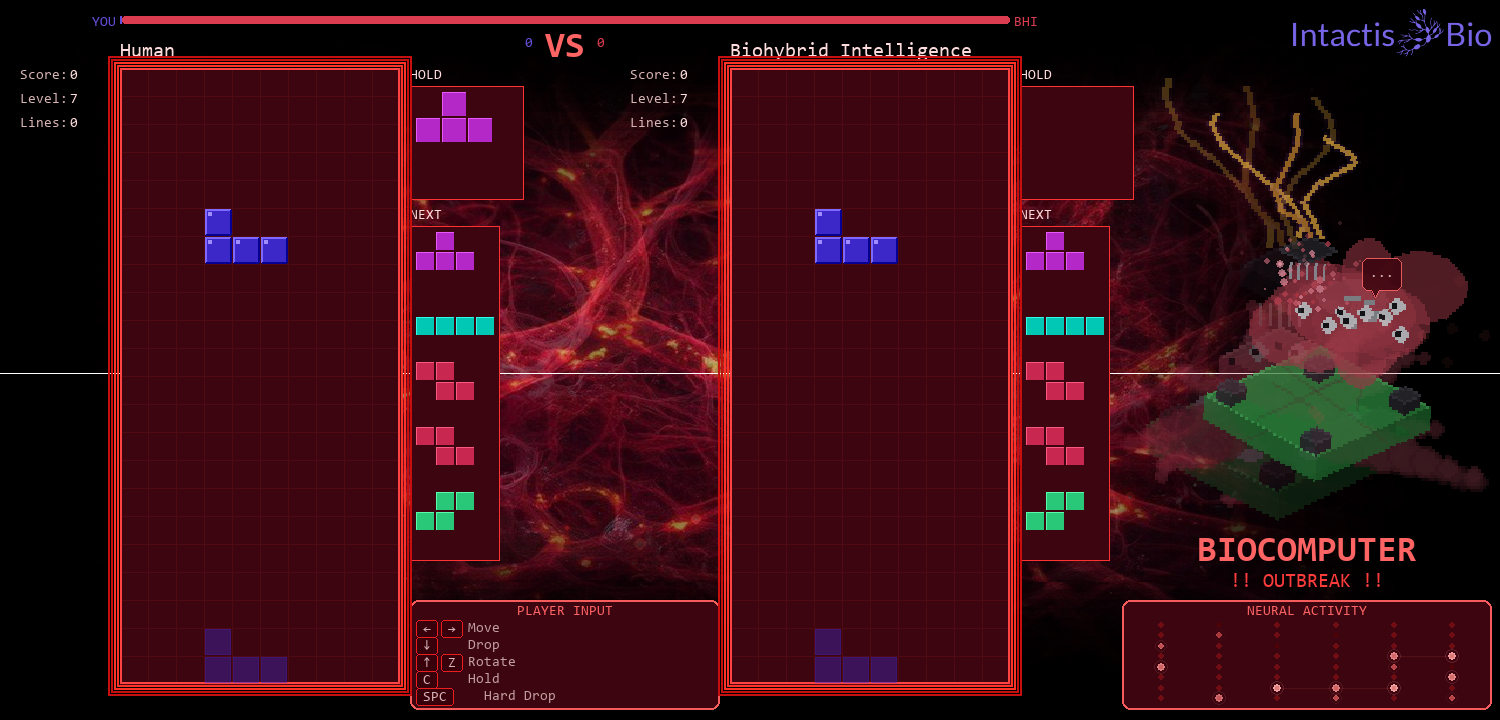 BioStack OUTBREAK level gameplay