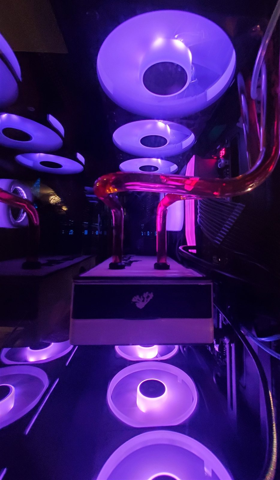 Inside the BioStack rig under live operating conditions